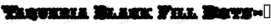 Taqueria Black Fill Dots字体转换